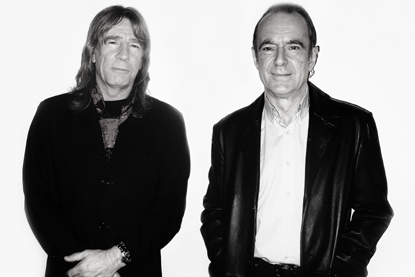 Photo of Rick and Francis of Status Quo
