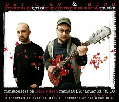 Photo of Poster for me & my friend's concert, 2006.
