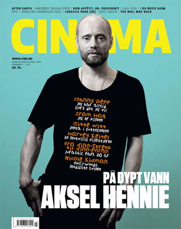 Photo of CINEMA cover photo: Aksel Hennie