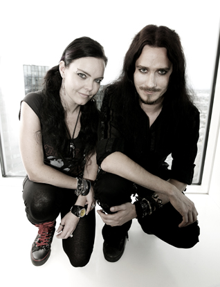 Photo of Anette & Tuomas of Nightwish
